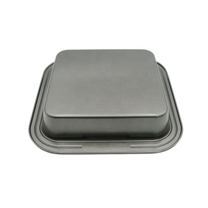 Plaque de cuisson carrée de 23 cm, épaisse, avec revêtement antiadhésif de qualité supérieure pour la pâtisserie maison. Performances de libération de la matière alimentaire exceptionnelles - Product Image 2