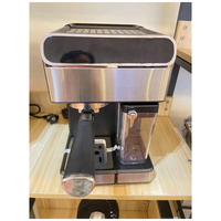 Thema 20bar Vapeur Mousse De Lait Multi Fonction 2in1 Capteur Tactile Semi Automatique Machine À Café Espresso Avec Boîte À Lait
