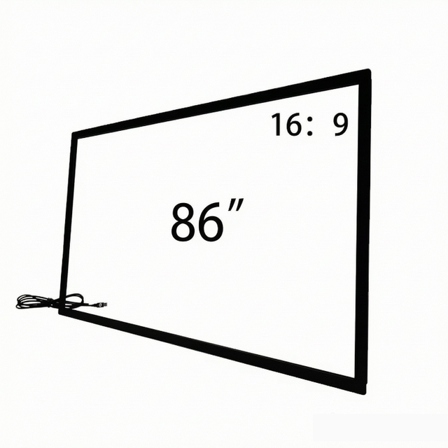 86-inch Outdoor Full Color 16:9 Infrared Touch Frame 10-Point Precision Touch Interactive Electronic Whiteboard Large Screen