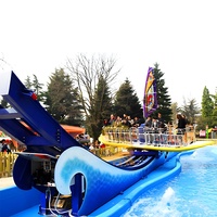 Grand équipement de parc d'attractions de luxe pour la pratique du surf, manège extérieur à sensations fortes à vendre