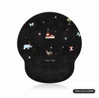 Tapis de souris en caoutchouc imperméable cousu, tapis de souris durable à transfert thermique pour accessoires d'ordinateur de jeu
