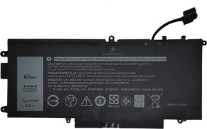 7.6V 6400mAh k5xww Pin máy tính xách tay cho Dell Latitude 5289 7389 7390 2-in-1 loạt máy tính xách tay 71tg4 725ky n18gg 7.6V 60Wh k5xww - Product Image 5