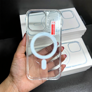 Coque magnétique transparente pour iPhone 16, étui pour iPhone 17 Pro Max, protection, étui Handyhullen, coque Hoesje - Product Image 3