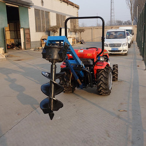 Machine à forer le sol avec moteur, couleur bleue, pour utilisation en verger - Product Image 2
