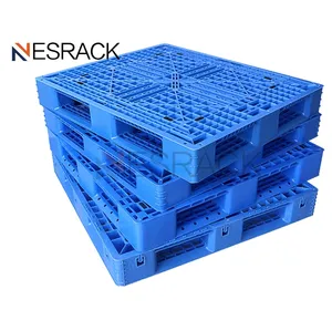 High Quality Food Grade Plastic Pallet Warehouse Heavy Duty Stackable Pallet Rack For Sale Durable Usage Plastic Pallet