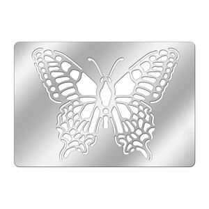 Pochoir en forme de papillon pour dessin de peinture en métal réutilisable polyvalent personnalisé Art Design - Product Image 1