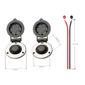 Interrupteur à pédale pour treuil de bateau, en plastique, pour commande d'ancre marine - Product Image 3