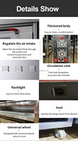 Commerciële Bakkerij Apparatuur Industriële Heavy Duty 3 Decks 6 Trays Brood Elektrische Bakoven