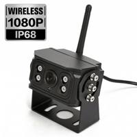 Cámara de Reversa Inalámbrica FHSS de 20P, IP68, Aleación de Aluminio, 2.4G WiFi, Visión Nocturna IR, 720P/1080P, DC 12V, para Camiones y Autobuses