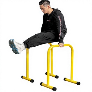 Barres parallèles horizontales réglables multifonctionnelles en acier pour entraînement de fitness en salle ou en extérieur, <span class=keywords><strong>appareil</strong></span> de traction - Product Image 5