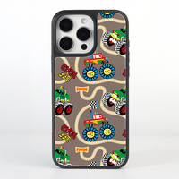 Coque de luxe en verre dépoli AG pour iPhone 17/Pro/Pro Max avec impression UV personnalisée – Étui de protection tendance pour téléphone portable avec logo