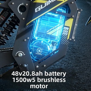 Moto tout-terrain électrique 2000W haute puissance pour adultes, 48V, livraison DDP depuis les États-Unis - Product Image 3
