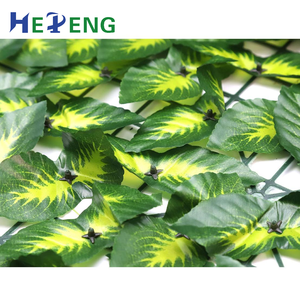 Clôture en feuilles artificielles réaliste pour décor de jardin vert sans décoloration - Product Image 3
