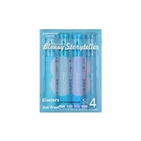 Surligneur pailleté doux, lot de 4 couleurs, protection des yeux, stylo brillant, marqueur de point clé, stylo de dessin pour journal graffiti
