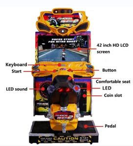 Máy Trò Chơi Đua Xe Super FF Motor Bike 2 Máy Trò Chơi Điện Tử Mô Phỏng Lái Xe - Product Image 5