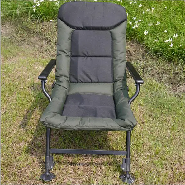 LARIBON Oxford chaise de lune de pêche à ouverture rapide chaise de camping pliante extérieure pliante Portable en alliage d'aluminium métal acier inoxydable