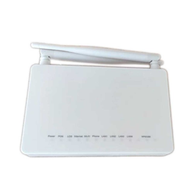 Ftth F660 V8.0 Dual Voltage AC/DC Power Wifi Modem Router ONT ONU with RJ45 Connector 6-Port English Firmware and OMCI Support