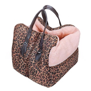 Asiento elevador de coche para perros, cama de viaje y al aire libre para mascotas, asiento de coche para perros con almohada extraíble y cinturón de seguridad, cama lavable para mascotas - Product Image 2