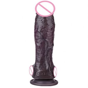 Wholesale Realistic Giant Penis Skin Feeling Real Men <b>Dildo</b> Soft Silicone Adult Vagina Anal Strap on Female Sex Toys for Women - Product Image 4
