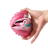 Sepatu Bot Hujan Karet Anak Perempuan YL-1661 Grosir Fashion Pink Setengah Betis Anti Selip Tahan Air