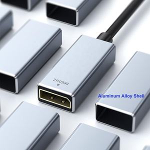 8K 60Hz <span class=keywords><strong>USB</strong></span> <span class=keywords><strong>C</strong></span> a <span class=keywords><strong>DisplayPort</strong></span> DP Adaptador de cable trenzado de audio y video para <span class=keywords><strong>MacBook</strong></span> <span class=keywords><strong>Pro</strong></span> / Air, Samsung Galaxy Series y más - Product Image 3