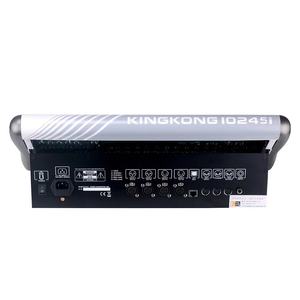 Kingkong 1024 Si -Channel DMX512 White Metal <b>Gaming</b> Lighting <b>Control</b> Console with Fog Machine and Lighting Adjustment Functions - Product Image 4
