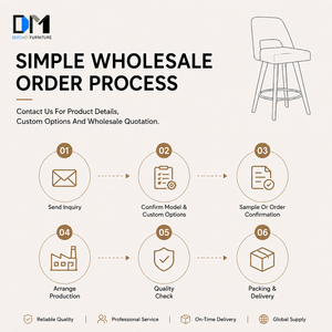 DM Designer Bar <strong>Stool</strong> with Olive Upholstered Seat <strong>Black</strong> Legs Swivel Plate and Round <strong>Foot</strong> Rail for Coffee Shops Supply - Product Image 4