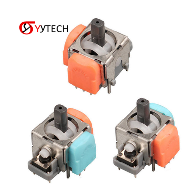 SYYTECH Latest Version Controller Hall Effect Sensor 3D Analog Joystick for PS5 PS4 xbox Repair Game Accessories