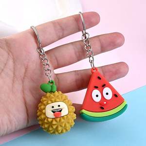 Porte-clés PVC personnalisé avec logo en relief en caoutchouc souple 3D Porte-clés PVC promotionnel style souvenir - Product Image 4