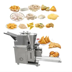 Produksi Pembuat Pangsit Makanan Kecil Semi Otomatis Lipat Mesin Manufaktur Empanada untuk Ide Usaha Kecil Di Rumah