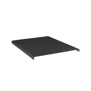 Fami Steel Covering For Multiplex Tabletop 2000x800x20 Mm Black Ral9005 Rubberized Surface - Product Image 3