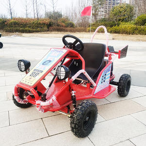 Voiture en acier monoplace pour adultes <span class=keywords><strong>et</strong></span> enfants Parc d'attractions extérieur Drift Race Game Equipment Battery Remote Car - Product Image 2