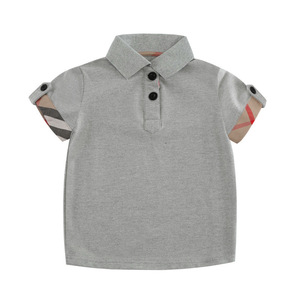 <span class=keywords><strong>Camiseta</strong></span> Polo de Manga Corta para Niños, Uniforme Escolar de Verano, 100% Algodón, para Niños de 3 a 8 Años - Product Image 3