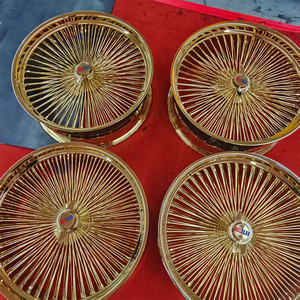 Jantes à rayons de 26 pouces 5x114.3, jantes dorées inversées de 24 pouces, roue à rayons - Product Image 6