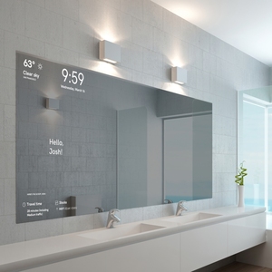 Smart Mirror Glass Home Miroir magique multifonctionnel <span class=keywords><strong>Verre</strong></span> de salle de bain Miroir tactile <span class=keywords><strong>Verre</strong></span> d'affichage - Product Image 5