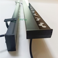12*5W DMX512 & Dali App Control LED Wash Light RGBW CCT Wall Washer pour une utilisation en extérieur et jardin IP67 évalué