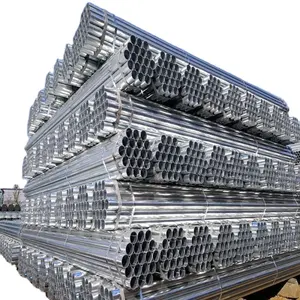 Popular Product Seamless Galvanized Pipe High Precision Galvanized Steel Tube In Stock