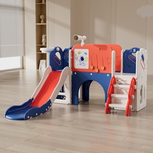 Aire de jeux pour enfants, balançoire et toboggan intérieurs pour bébés, jeux d'intérieur et d'extérieur, toboggan personnalisé pour enfants - Product Image 3