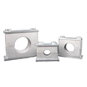 Serie pesada DIN 3015 Abrazadera de tubo de aluminio hidráulica Abrazadera de tubo de 45mm a 63mm - Product Image 4