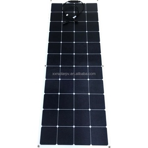 Dünnschicht-OEM Sun power 165W 170w Semi flexible Solarmodule Kunden spezifische ETFE-Photovoltaik module für E-Bike RV Caravan - Product Image 4