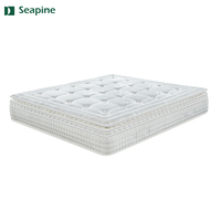 Matelas orthopédiques pour hôtel, matelas en gel à mémoire de forme, latex compressé, matelas à ressorts ensachés 5 zones, matelas