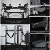 SKFitness Smith Machine Power Rack Cage réglable en acier haute durabilité, couleurs personnalisées, équipement de gym commercial pour les bras et les fessiers
