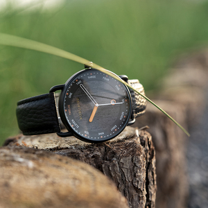 Regalo de Navidad entrega rápida Japón movimiento bajo moq moda Casual Auto fecha hombres reloj de pulsera reloj de cuero genuino en caja de regalo Me - Product Image 3