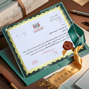 <strong>Custom</strong> A4 Security Professional Certificate <strong>Paper</strong> With Watermark and Security Thread Fiber Invisible UV Printing <strong>Supplier</strong> - Product Image 5