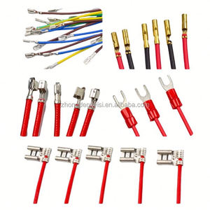 <b>Electric</b> <b>Wire</b> Stripping and Terminal Crimping Machine Cable Sleeving Insertion and <b>Wire</b> Cutting Stripping Crimping Machine - Product Image 4