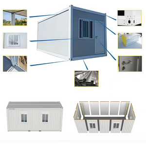 Casa Container Prefabbricata Modulare Resistente al Vento con Servizio Post-<span class=keywords><strong>Vendita</strong></span> per Unità Abitative Temporanee, Fornitura Diretta dalla Fabbrica - Product Image 5
