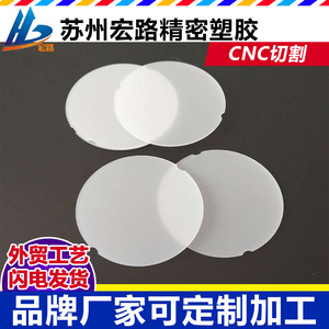 แผ่นกระจายแสง Hl Pc ทรงกลม สีขาวขุ่น ฝาครอบแสง ติดตั้งง่าย สำหรับโคมไฟ - Product Image 4