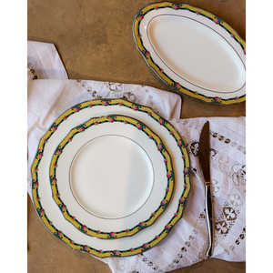 Service de table Richard Ginori Duchessa 12 pièces avec décoration Isabella, vaisselle élégante pour les fêtes et décorations de table - Product Image 6