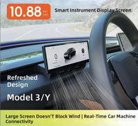 Layar Dashboard IPS Tesla Model 3/Y yang Kompatibel dengan Resolusi 1920x720, Pembaruan OTA, Sistem Infotainment Cerdas CarPlay/HiCar