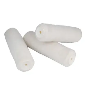 4" 10mm Microfiber Mini Roller Cover Home Painting Tools White Paint Rollers Nap